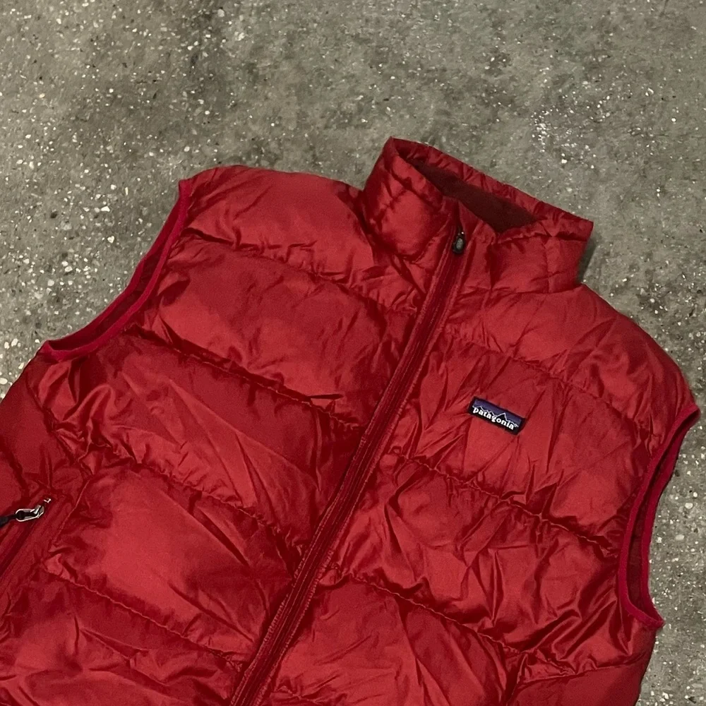 Vtg Patagonia Hi Loft Goose Down Insulated Vest Large - Picture 5 of 16